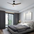 thumbnail image 4 of Smaair 48" 3 Blade Smart Indoor DC Ceiling Fan with Dimmable LED Light Remote, 4 of 4