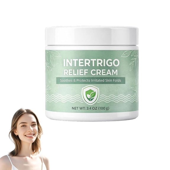 Intertrigo Cream – Skin Fold Barrier Cream for Moisture & Friction Protection, Helps Support Skin Comfort, Fast-Drying Non-Greasy Formula for Friction-Prone Areas.(1PC)