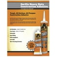 thumbnail image 3 of Gorilla Heavy Duty Construction Adhesive, 2.5 ounce Squeeze Tube, White, Pack of 8, 3 of 6
