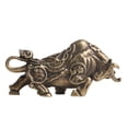 thumbnail image 1 of 1Pc Retro Bullfight Adornment Decorative Keychain Pendant Brassware Decor Bronze, 1 of 7