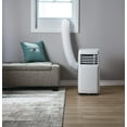 thumbnail image 4 of (Manufacturer Refurbished) For Living 5K SACC (8K ASHRAE) Digital Portable Air Conditioner/AC w/Remote Control, 2-Speed, White, 4 of 4