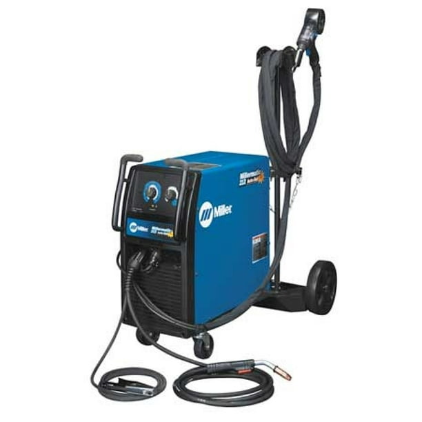 MILLER ELECTRIC 951177 Wheeled Mounted MIG Welder, Millermatic 212 w