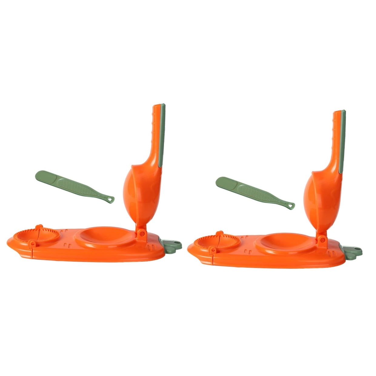 Set of 2 Squishy Fidget Toys Dumpling Maker Machine Press Skin