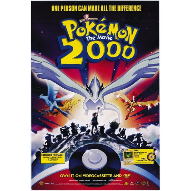 Pokemon The Movie 00 The Power Of One 00 11x17 Movie Poster Walmart Com