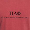 thumbnail image 3 of CafePress - Pi Alpha Phi Letters T Shirt - Mens Comfort Colors Shirt, 3 of 5