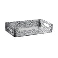 thumbnail image 1 of Estante de almacenamiento para baño, bandeja para tocador de baño, contenedor, bandeja para guardar cosméticos Gris Claro 1 Capa, 1 of 9