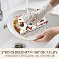 thumbnail image 7 of 4 Pcs Funny Kitchen Towels,White Christmas Santa and Gift Pattern Microfiber Dish Towels,Kitchen Tea Towels,Kitchen Towel Set (18" X 26"), 7 of 7