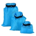 thumbnail image 2 of SENSETH WINOMO 3pcs 1.5L+2.5L+3.5L Waterproof Dry Bag Storage Pouch Bag for Camping Boating Kayaking Rafting Fishing (Sky Blue), 2 of 6
