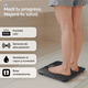 thumbnail image 3 of Bascula Digital Bloosom  Peso Personas 180 Kg Pesa Corporal Baño Negro, 3 of 4