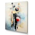thumbnail image 2 of Designart "Grey Suprematism modern Balance I" Abstract Canvas Print, 2 of 5