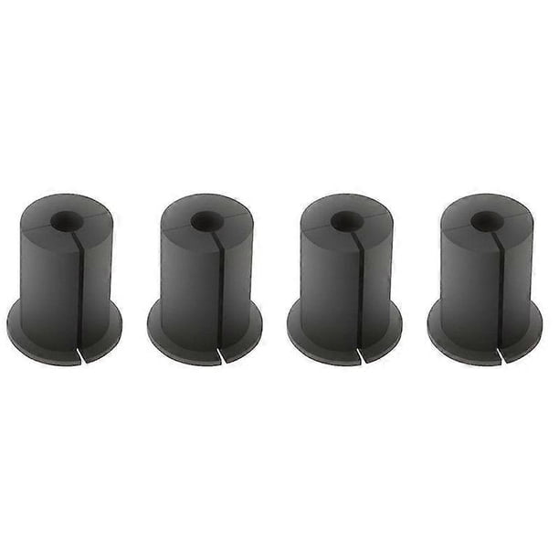 Kit de 4 piezas para enrutamiento de cables para orificios de pared de 1 pulgada, pasacables pasacables, pasacables de pared para cable Ethernet.