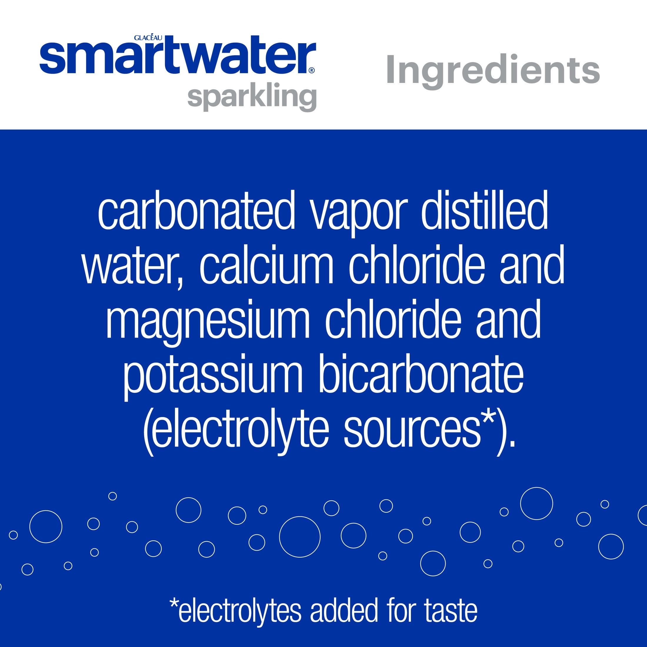 smartwater Sparkling Water Cans, 12 fl oz, 8 Pack