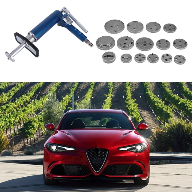 Outil de Frein Piston à Air, Outil de Retour de Vent, Outil de Rappel de Frein Piston avec Poignée Rotative pour Alpha Romeo Saab