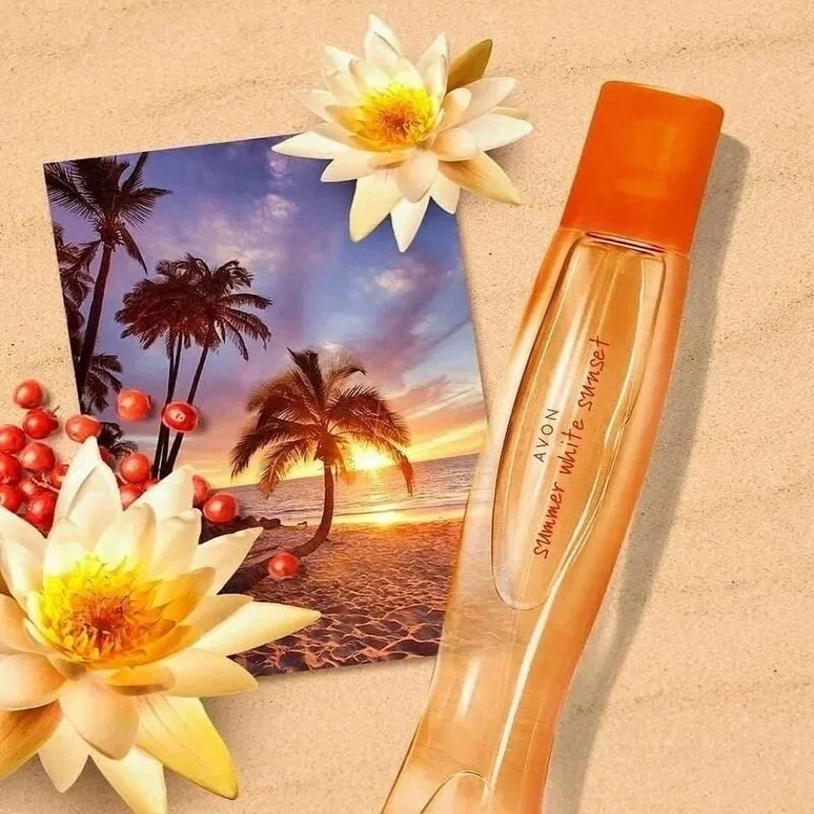 Avon Summer White Sunset Eau De Toilette Perfume for Women, 1.7 oz