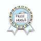 thumbnail image 1 of Gato (ojos) Insignia broche Medalla ganadora, 1 of 3