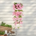 thumbnail image 1 of Simulation Of Spring Flowers Wall Hanging Living Room Wall Fake Flowers Decorative Indoor Hanging Orchid Vines Hanging Rattan Green Plants Vines, 1 of 6