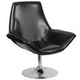 thumbnail image 1 of HERCULES Sabrina Series Black Leather Side Reception Chair, 1 of 5