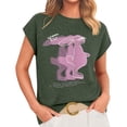 thumbnail image 2 of Knitted Tops For Women Knitted Tops For Women Summer Spring Tops For Women Womens Comfort Colors Tshirt Businesscasual Tops For Women Summer Blouses For Women Business Casual Women, 2 of 6