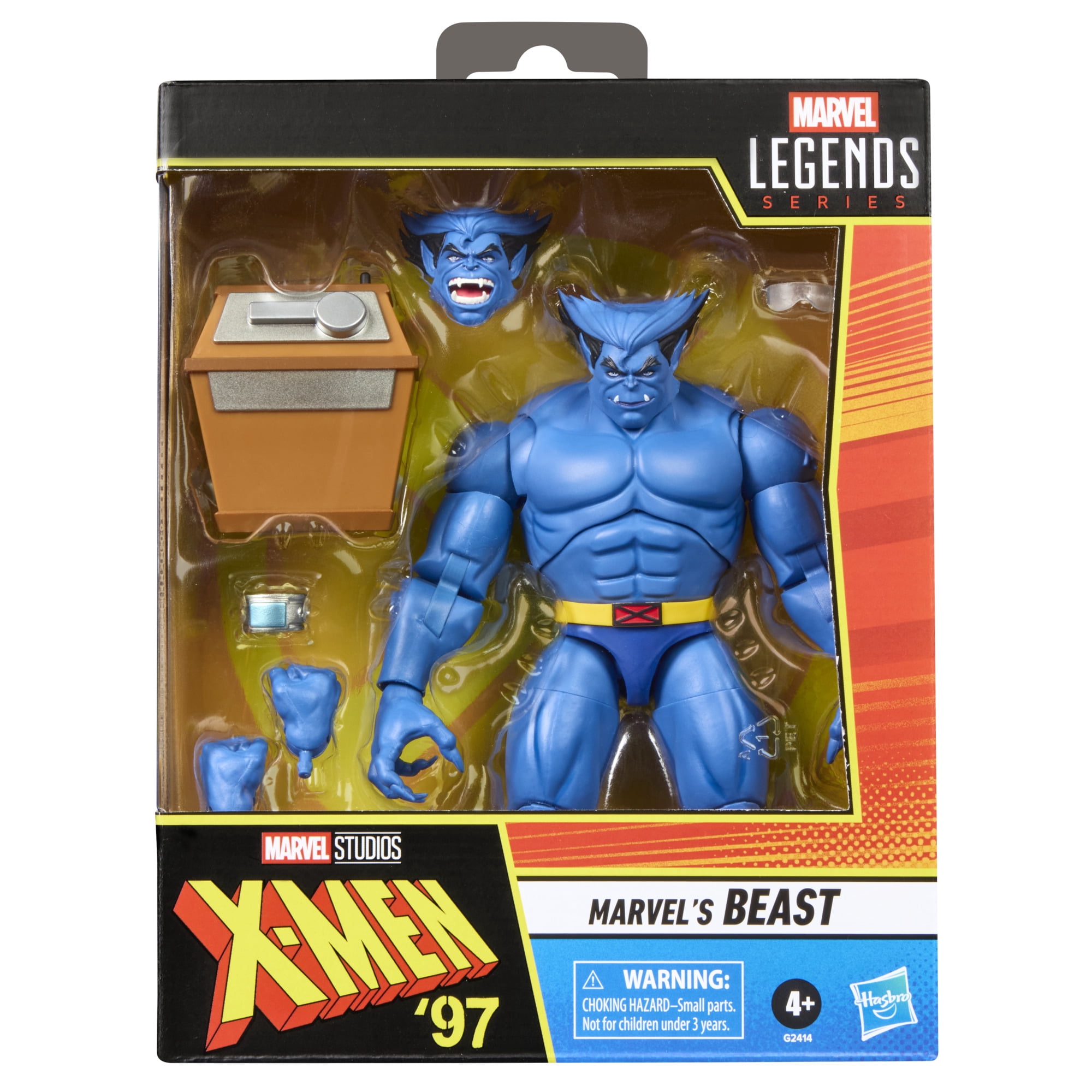 Marvel Legends Series Marvel's Beast X-Men Collectible Action Figure - 6 Inch Scale