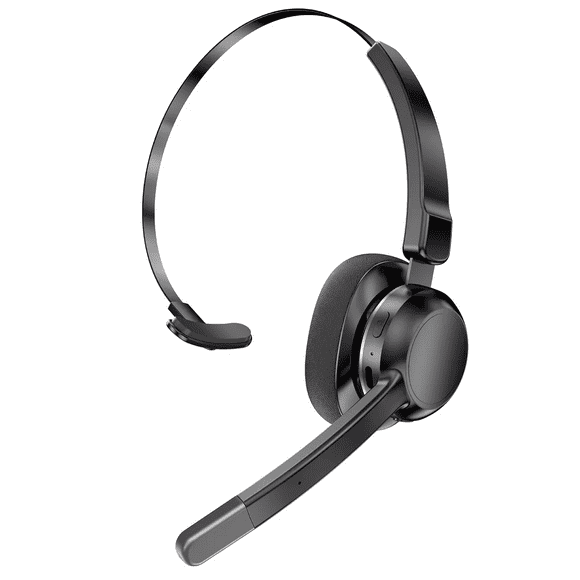 Auriculares De Diadema Manos Libres Bluetooth Con Micrófono Negro