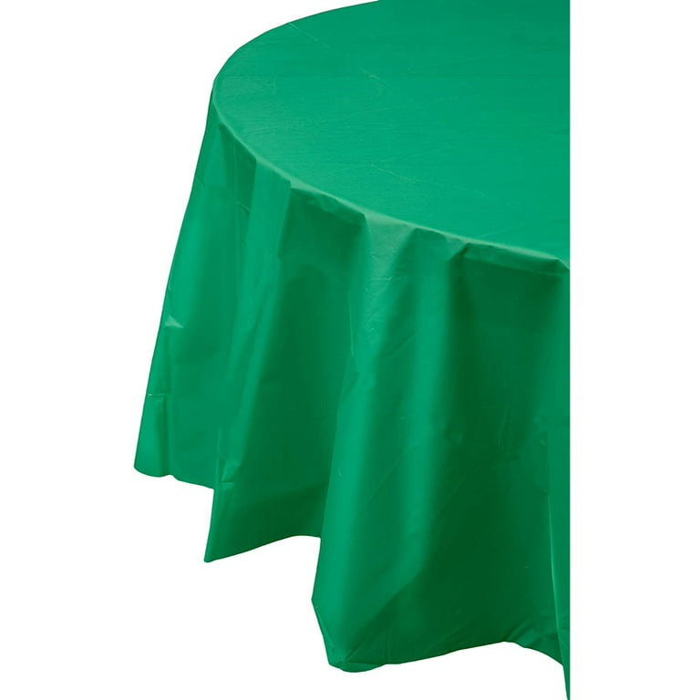 Disposable Paper Table Runners - Hunter Green Linen Like
