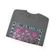 thumbnail image 3 of Bloom in Style: Floral Tapestry - Unisex Heavy Blend™ Crewneck Sweatshirt, 3 of 5