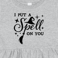 thumbnail image 4 of Inktastic I Put a Spell on You Halloween Magic Girls Baby Dress, 4 of 5