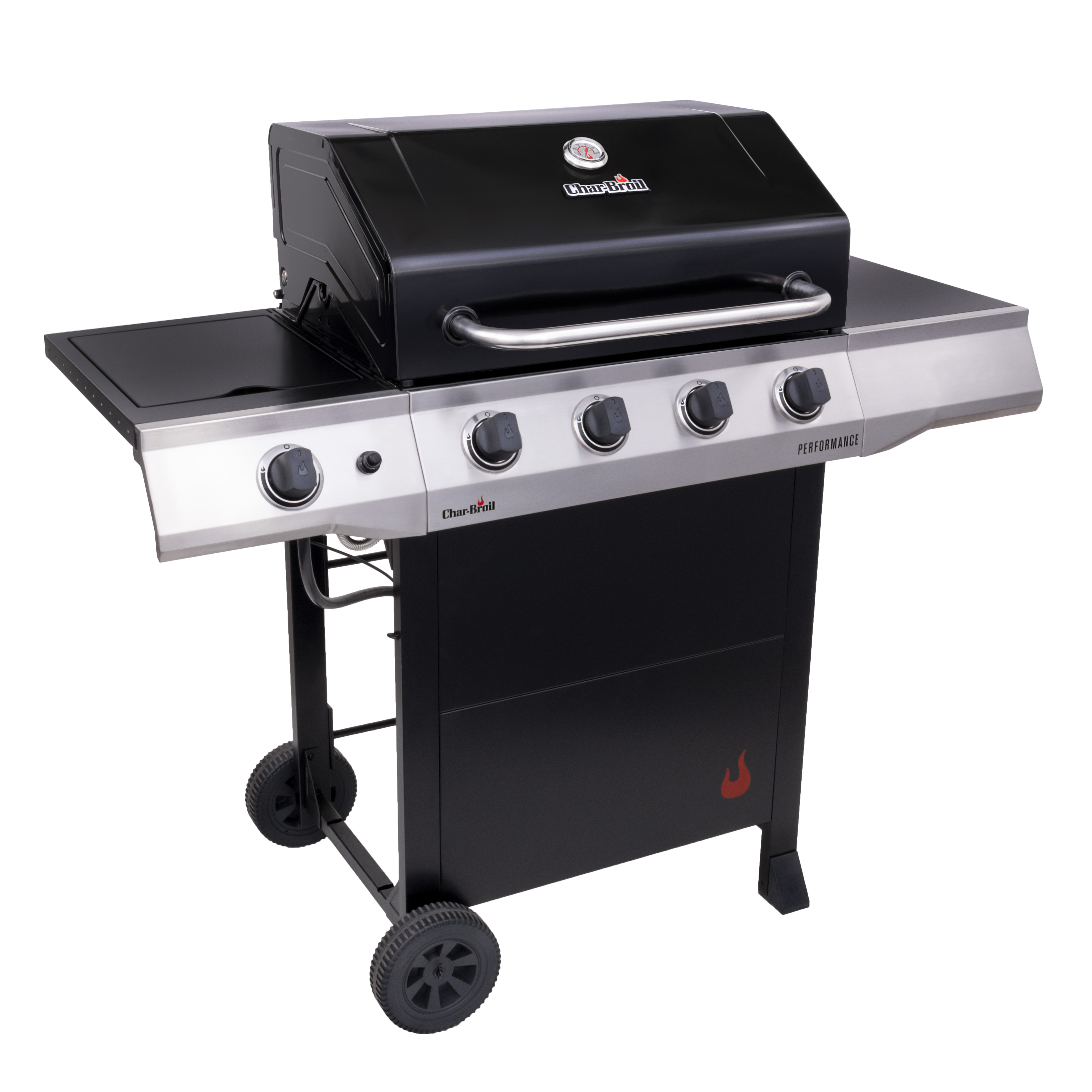 Char-Broil Performance 4-Burner Liquid Propane, Cart-Style Outdoor Gas Grill- Black - image 3 of 9