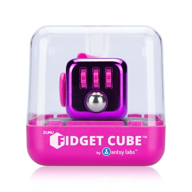 Fidget Cube By Antsy Labs Series 3 Pink Black Fidget Toy Ideal For Anti Anxiety Adhd And Sensory Play By Zuru Walmart Com