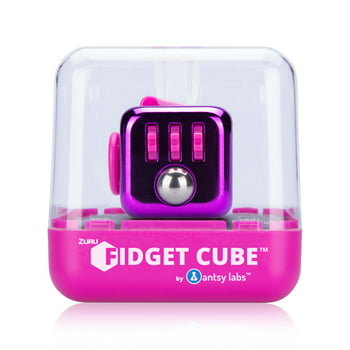Fidget Cube by Antsy Labs Series 3 Pink/Black- Fidget Toy Ideal for Anti-Anxiety, ADHD and Sensory Play by ZURU