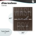 thumbnail image 4 of Stupell Industries French Country Wash And Dry Brown Canvas Art, 30 x 40, by Marcus Prime, 4 of 8