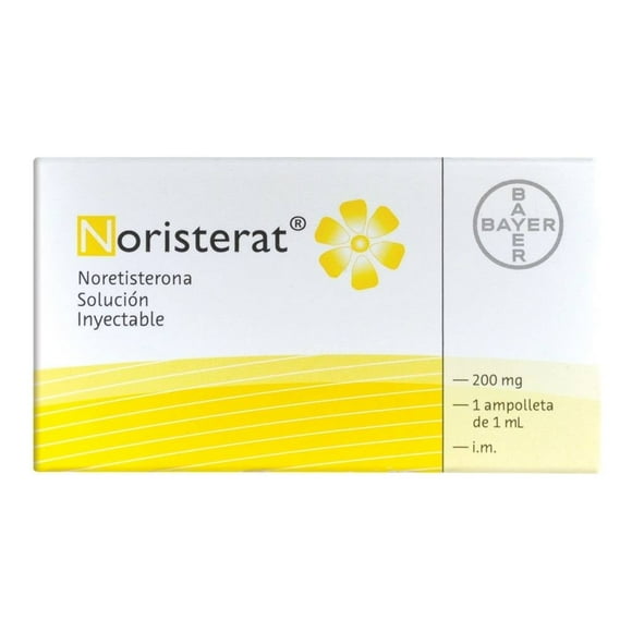 Noristerat 200 mg solución inyectable 1 ml