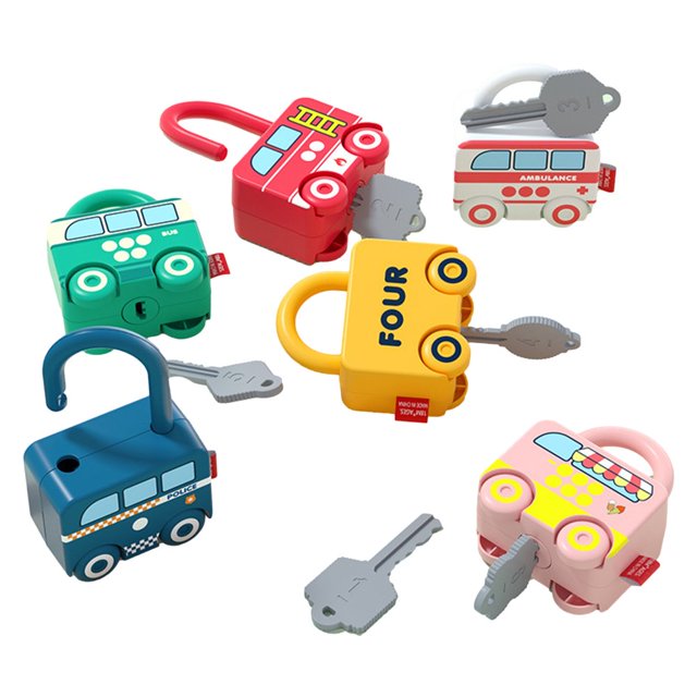 Jouets Éducatifs pour Enfants Jeux de Casse-Tête Déverrouillables Jouets Éducatifs
