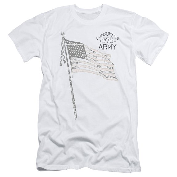 U.S. Army Men's  Tristar Slim Fit T-shirt White