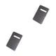 thumbnail image 1 of Billuyoard 2 piezas de placa trasera de guitarra práctica trémolo contraportada para zurdos Scratchplate para piezas de guitarra accesorios bajo Negro 2piezas, 1 of 6