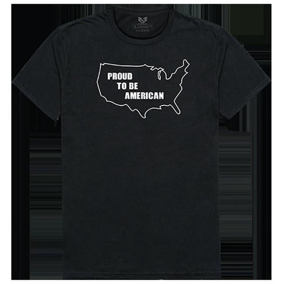 PTB American Relaxed Graphic T-shirt, Black - 2XL