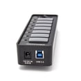 thumbnail image 4 of 7 puertos USB3.0 con adaptador de corriente y puerto de carga para PC portátil shamjiam Usb Ports Hub Splitter, 4 of 7