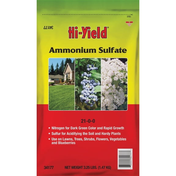 Hi-Yield 434177 3.25 lbs Ammonium Sulfate 21-0-0 - CA MP12