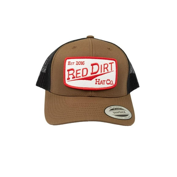 Red Dirt Hat Company Red Dirt Mens Fillin Station Coyote Brown Cap