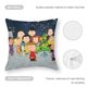 thumbnail image 5 of PEANUTS Fundas de almohada de terciopelo con tema, regalos de funda de almohada, decoración para el hogar, cojín de lanzar, regalo de cumpleaños para fans y parejas. 40cm x 40cm., 5 of 6