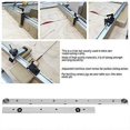 thumbnail image 2 of Aluminum Alloy Miter Bar Saw Rod Wood Miter Tool Miter Bar Guage Bar Working Tool (300mm), 2 of 5