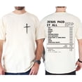 thumbnail image 3 of Jesus Paid It All Double Sided T-Shirt – Christian Cross Graphic Tee, Faith Religious Shirt, Inspirational Bible Verse Unisex Top, 3 of 6
