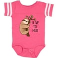 thumbnail image 3 of Inktastic I Live to Hug Cute Sloth on a Branch Boys or Girls Baby Bodysuit, 3 of 5