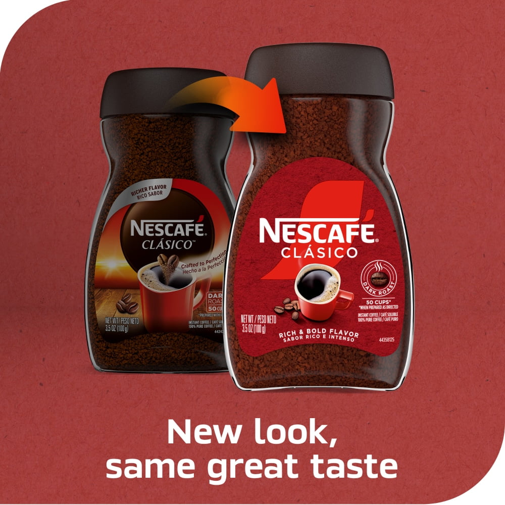 N　Nescafe JNPCR-2001 CAMELCO RECORDS Nescafe Clasico Instant Coffee, 1.7 Ounce -- 12 per case