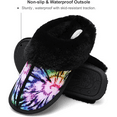 thumbnail image 3 of Barerun Winter Fuzzy House Slippers Plush Faux Fur Fluffy Flats Slippers Warm Memory Foam Slide Shoes for Women, 3 of 7