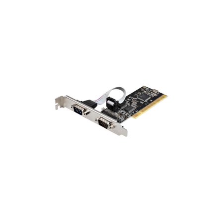 UPC: 0065030891301 | StarTech Serial Parallel Combo Card with Dual Serial RS232 Ports (DB9) & 1x Parallel Port (DB25) PCI Adapter Expansion Card