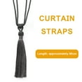thumbnail image 2 of 2 Pack Curtain Tiebacks Tassel Drapery Tie-Backs Rope Handmade Holdbacks Home Office Hotel Decorative - style 5;, 2 of 5
