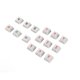 thumbnail image 4 of Reemplazo de teclas, 15 piezas de teclas para juegos Teclas de teclado mecánico Teclas PBT Durabilidad mejorada, 4 of 9
