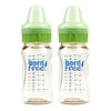 Born Free Twin Pack Wide Neck Bottles, 9-Ounce