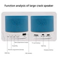 thumbnail image 5 of Portable LED USB MP3 Music Bluetooth 4.1 Subwoofer Speaker Car Audio Wireless Speaker GREEN S, 5 of 8